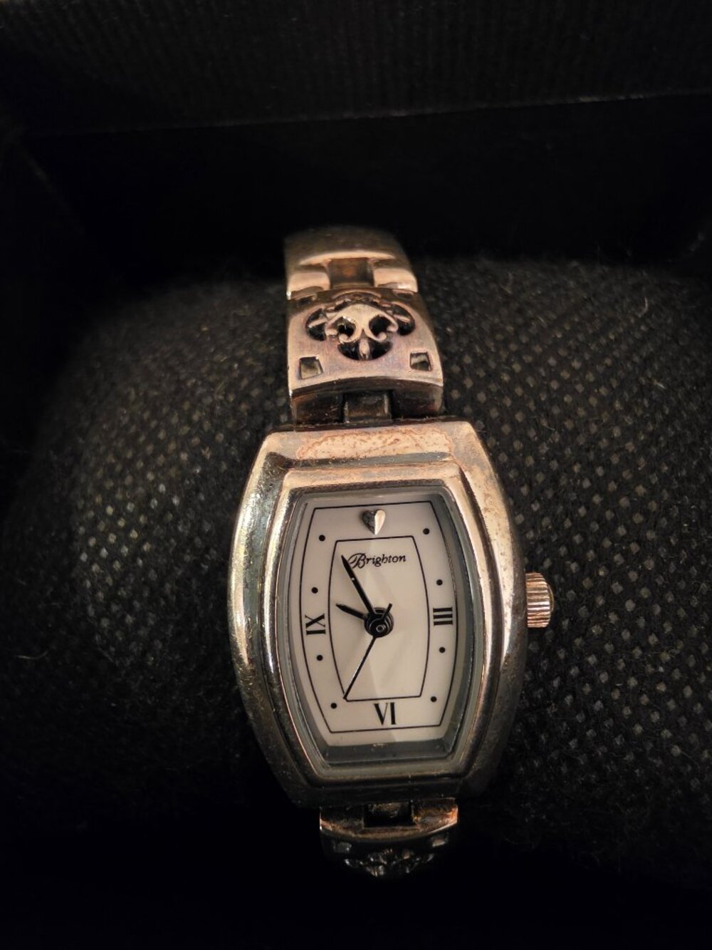 Brighton Quartz Women's Watch with a Silver Tone Fancy Bracelet (New Battery) - Picture 2 of 3